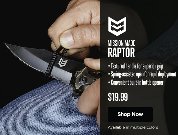 Mission Made Raptor. Shop Now