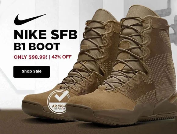 New: The lightest Nike Boot Ever Made. Features OCP Authorized, Nike Air Heel Cushioning and Rubber outsole with rock shield. Shop Now.