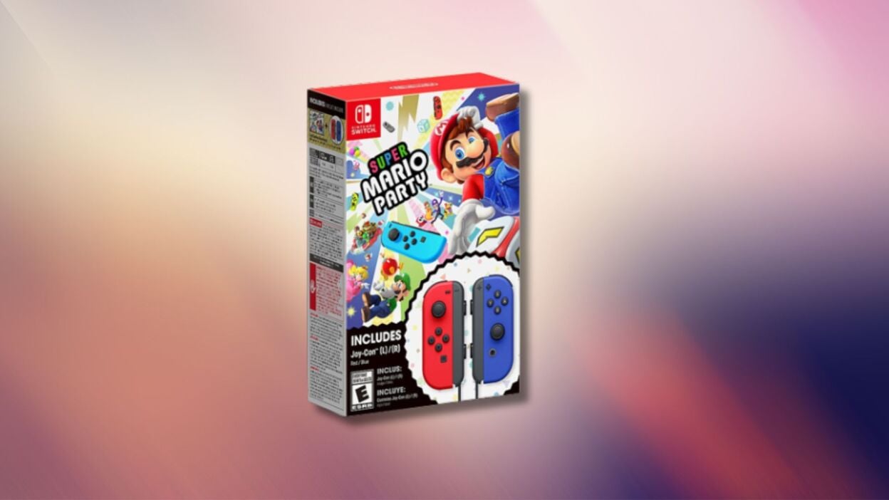 Super Mario Party and  Red & Blue Joy-Con Bundle