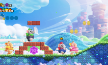 Super Mario Bros Wonder multiplayer screenshot