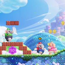 Super Mario Bros Wonder multiplayer screenshot