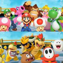 Character roster in Super Mario Party Jamboree