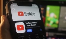 YouTube UI on a phone