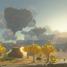 Zelda Tears of the Kingdom sky island screenshot