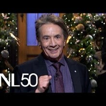 Martin Short hosting "Saturday Night Live."