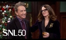 Martin Short and Tina Fey on "Saturday Night Live."