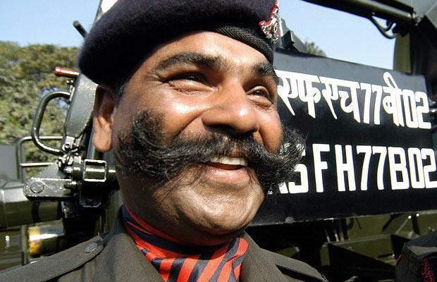 Indians with mustache (10 photos)