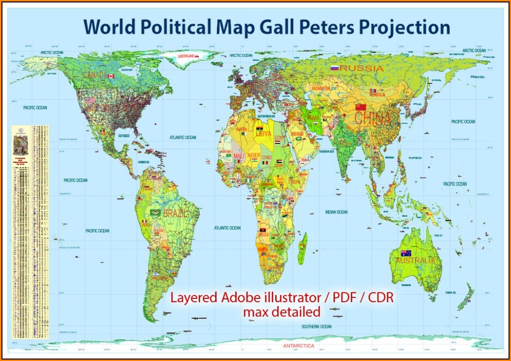 Mercator Vs Peters Map | The Best Porn Website