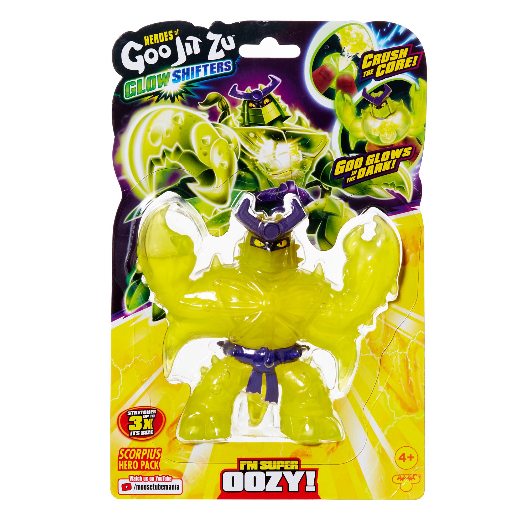 Heroes of Goo Jit Zu Glow Shifters - Scorpious - Character Toys