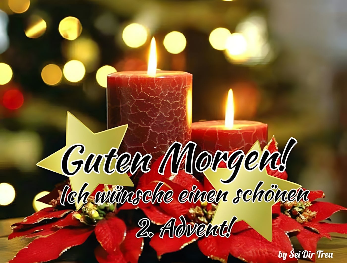 Guten Morgen! Ich wünsche einen schönen 2. Advent!