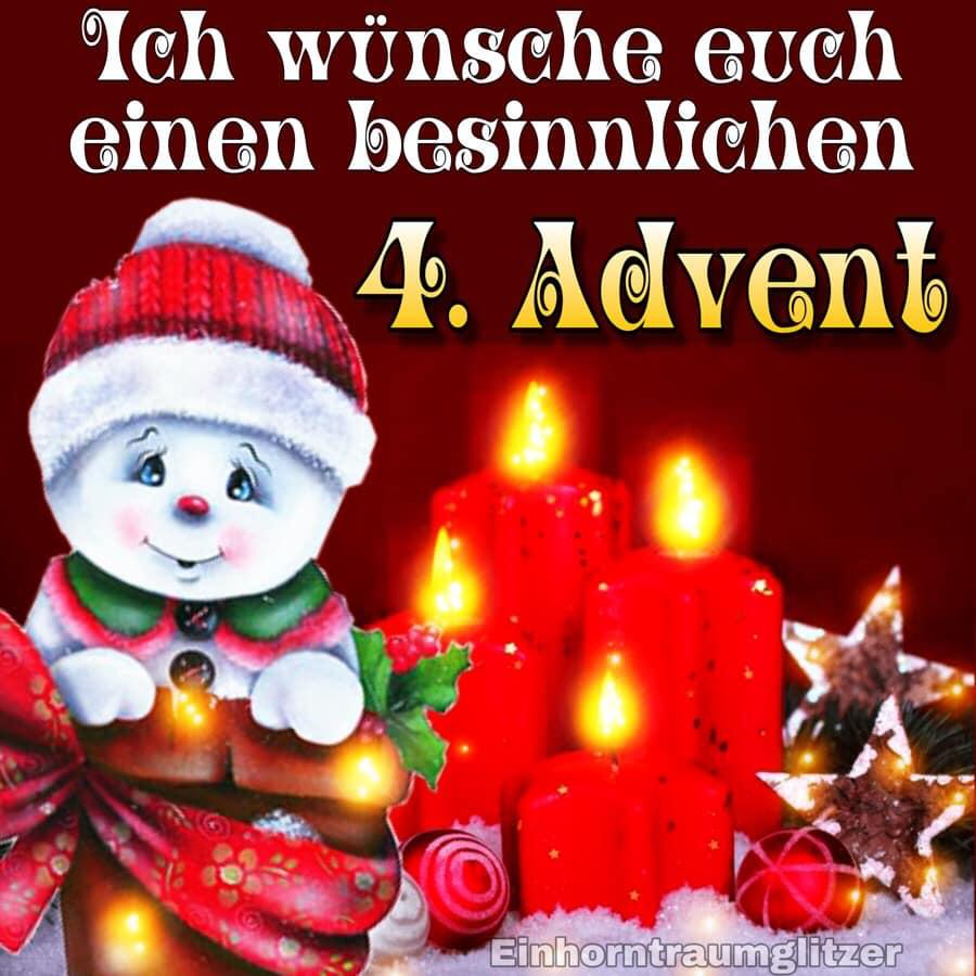 Ich wünsche euch einen besinnlichen 4. Advent