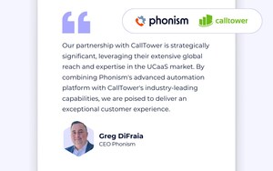 Phonism Announces Strategic Partnership with CallTower