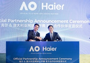 Haier nombrado socio oficial del Australian Open para 2025-2027