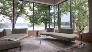 Fluid &amp; Functional: Knoll Introduces Panoramic Sofa in North America