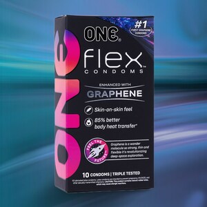 ONE® Flex®: The World's First Condom Enhanced with Graphene Now Available at Walmart