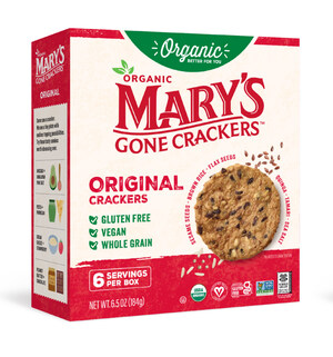 Mary's Gone Crackers Launches at SaveMart and Lucky Stores, Expanding Retail Presence for Holiday Entertaining