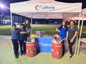 California Credit Union Delivers Holiday Toys &amp; Gifts To Los Angeles Boys &amp; Girls Club