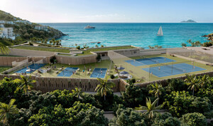 Introducing St. Maarten's New Sports Landmark: Vie L'Ven's Multi-Court With Panoramic Views of Indigo Bay and Limited-Edition Pickleball Paddle