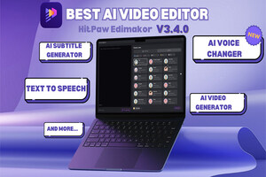 Big Updates! HitPaw Edimakor V3.4.0 Released with AI Voice Changer and Updated AI Features