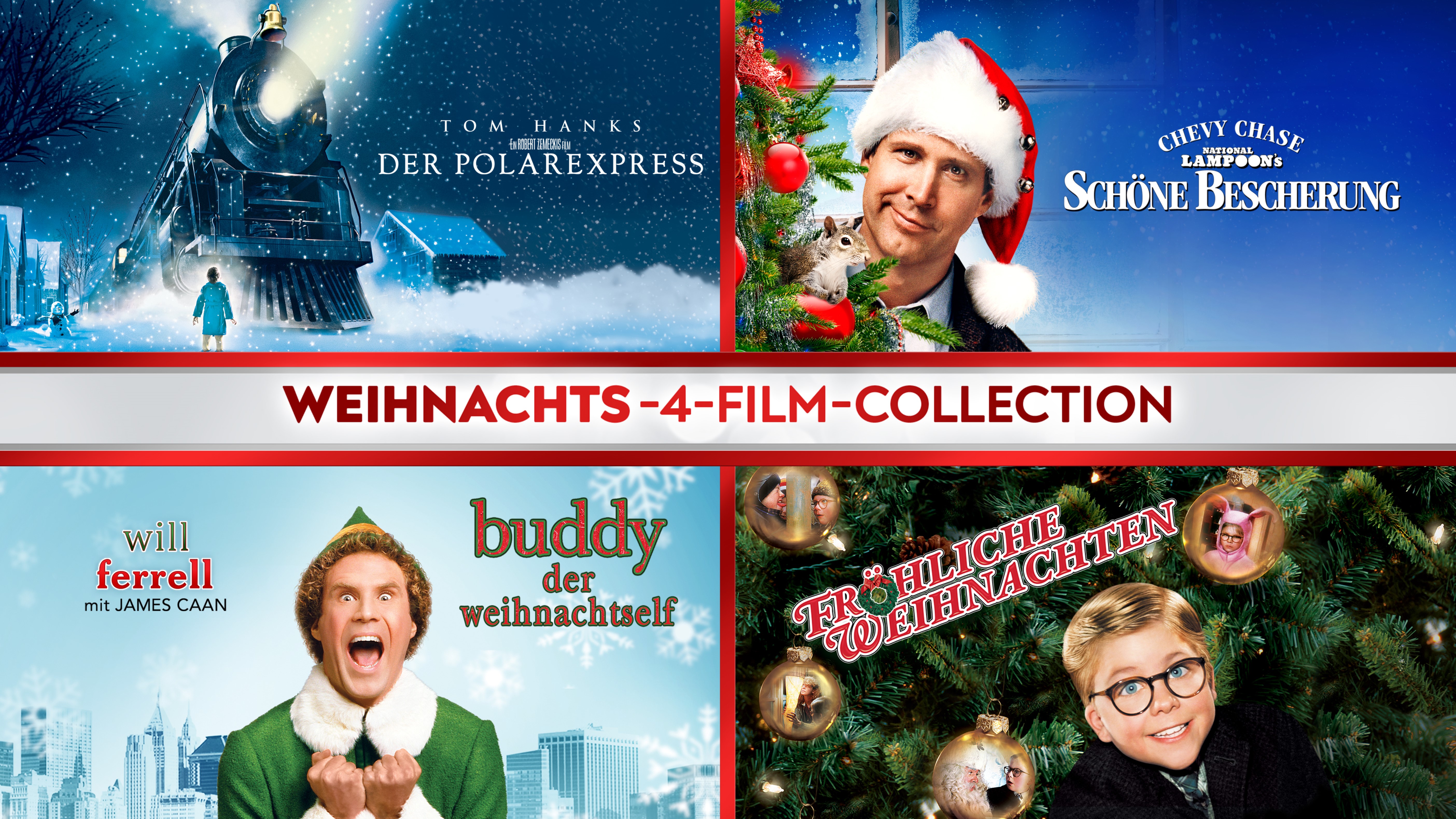 Weihnachts-4-Film-Collection