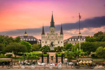 Jackson Square in New Orleans