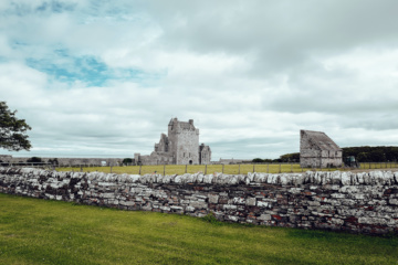 Ackergill Castle - ein Drehort von The Crown