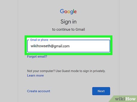 Step 2 Enter your email address.