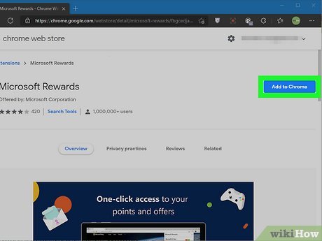 Step 5 Use the Microsoft Rewards browser extension.