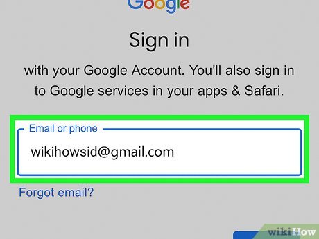 Step 7 Sign in to Gmail.