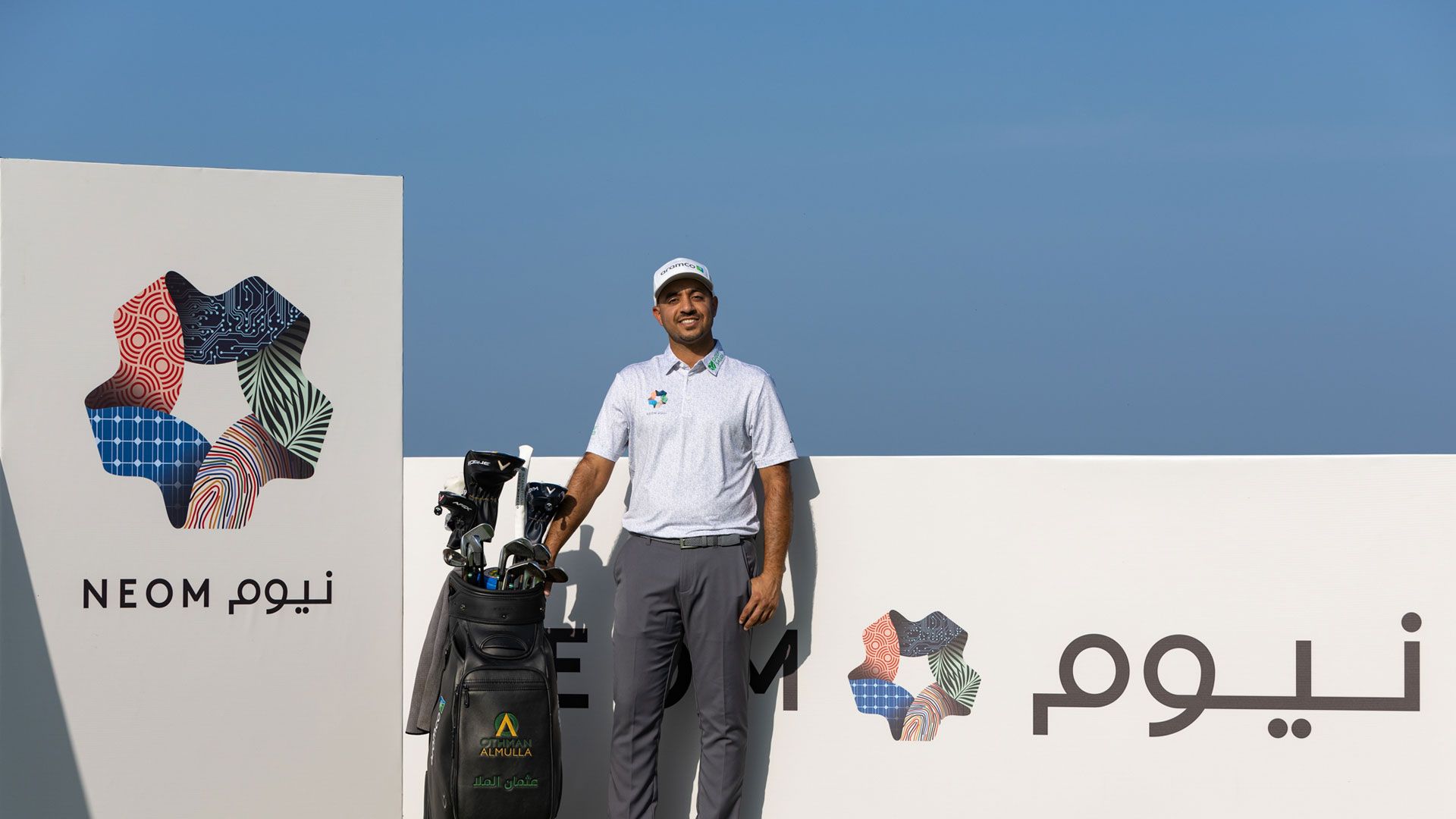 NEOM supports Saudi Arabia's top golfer