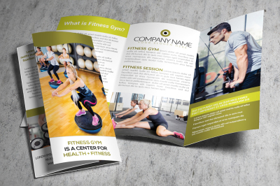 Fitness Trifold Brochure