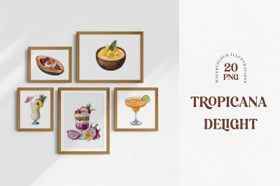 FREE Tropicana Delight Clipart