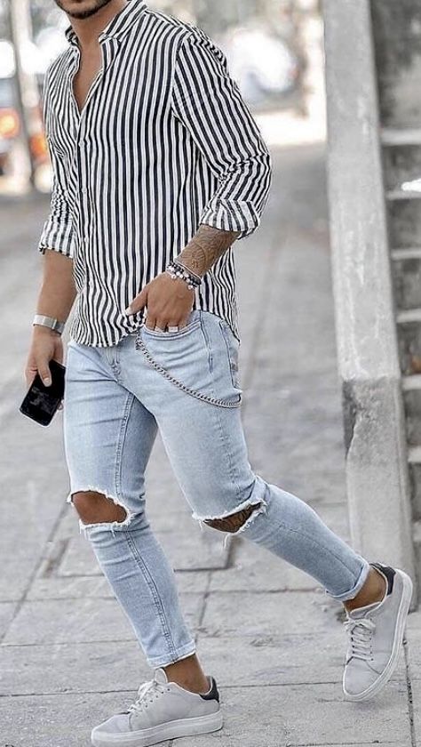 100 Men's Jeans Fashion Trends ideas | mens outfits, jean fashion trends,  dapper men