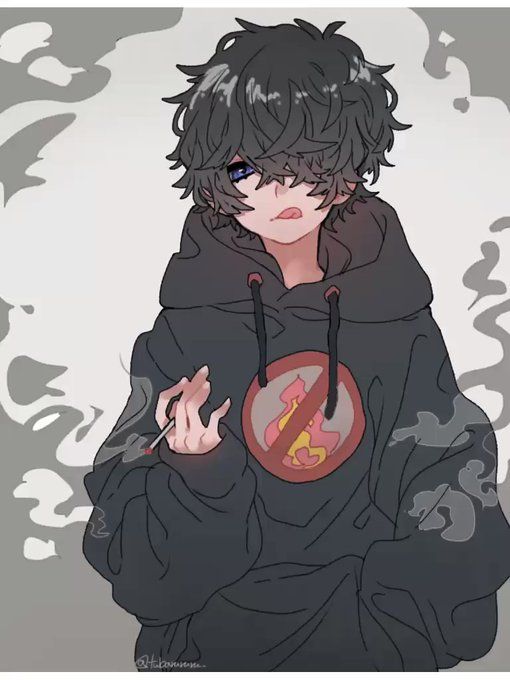 Shy Anime Boy Pose : Aesthetic Anime Pfp Boy Smoking | Klasrisase