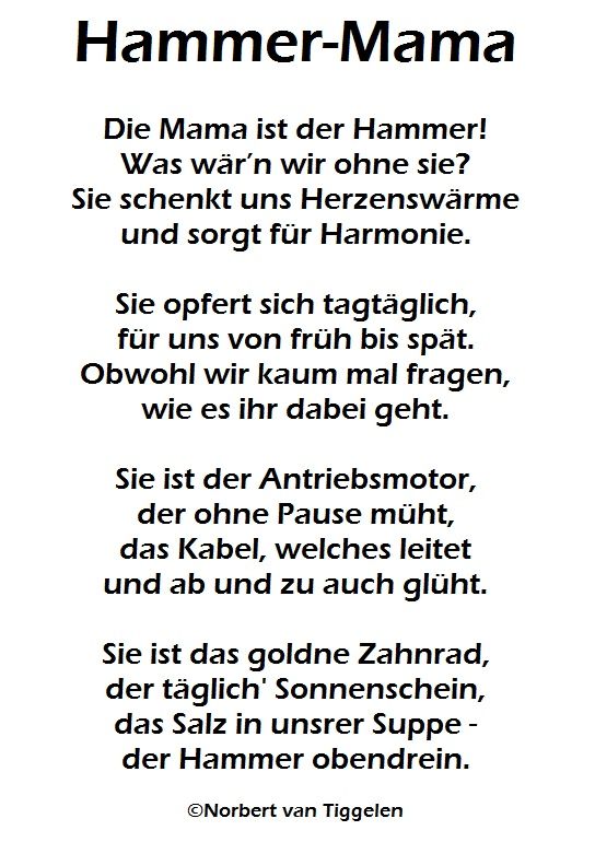 Wenn Sie Auf Dieses Gedicht Klicken Besuchen Sie Das Buch Streicheleinheiten Von Norbert Van Tiggelen Mutter Zitate Gedichte Und Spruche Muttertag Gedicht