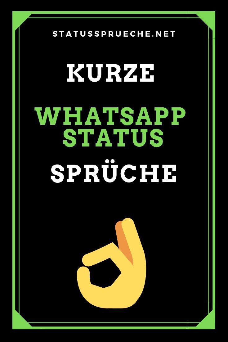 Cooler Spruch Für Whatsapp Status