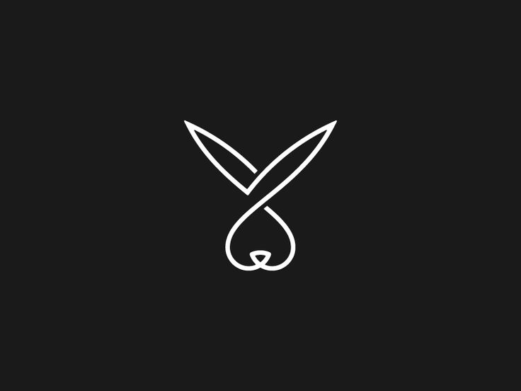 Rabbit | Bunny tattoos, Rabbit tattoos, Logo rabbit