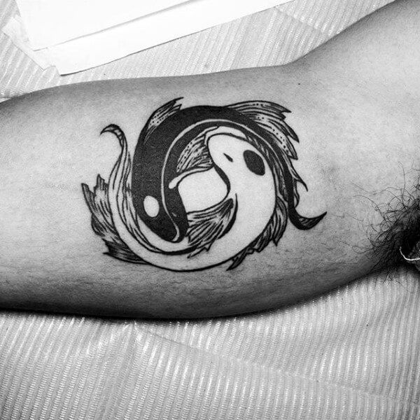 Pisces Tattoos for Men | Rib tattoos for guys, Bicep tattoo, Pisces tattoos