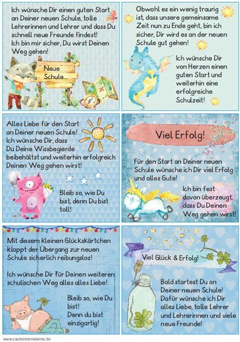 the german language poster with pictures of different animals