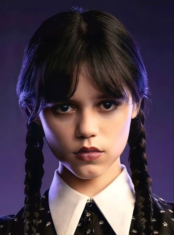 Wednesday Addams outline tutorial | step by step #wednesday # ...