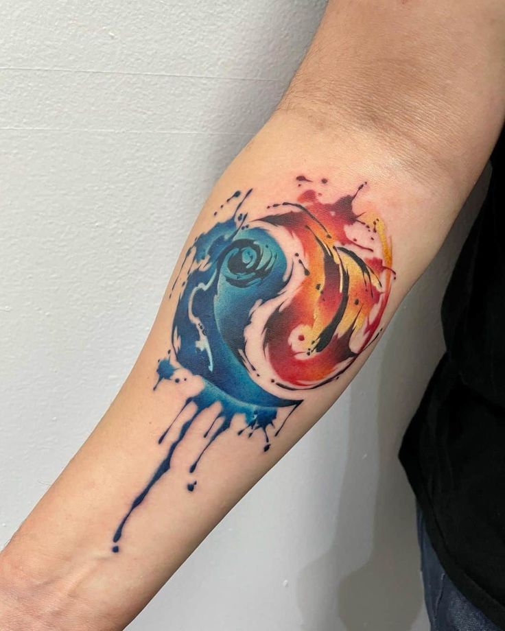 Top 30 Meaningful Yin Yang Tattoo Design Ideas | Creative tattoos ...