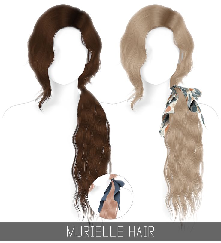 MURIELLE HAIR - SIMPLICIATY | Sims hair, Sims 4, The sims 4 skin