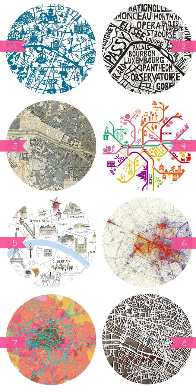 Beautiful Maps of Paris Villa Architecture, Architecture Mapping ...