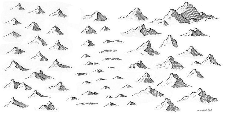 Pin by Kevin Morrell on Fantasy Maps | Mountain drawing, Fantasy map ...