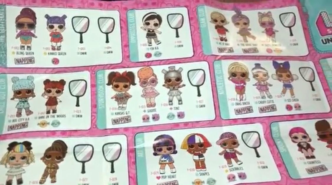 LOL Surprise Dolls Series 4 Checklist