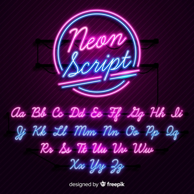 Lista 92+ Foto Como Hacer Letras Neon En Illustrator Mirada Tensa