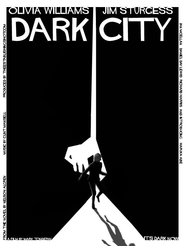 Dark City Dark City, Lewis, Films, Darth Vader, Movie Posters, Movies ...