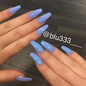 Featured image of post Baddie Long Coffin Nails Blue