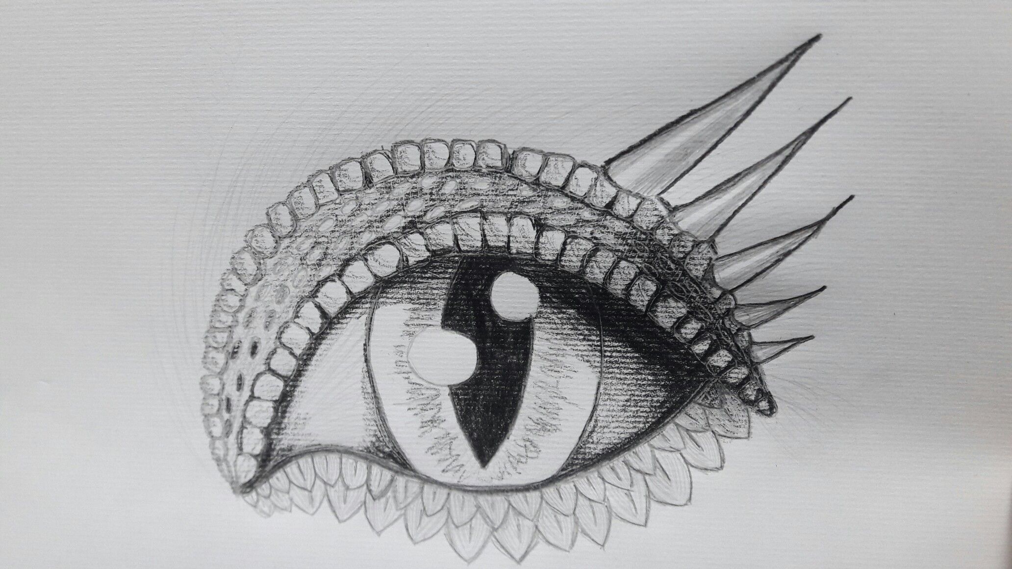 dragon eye. pencil sketch by Tryphina (DeviantArt) | Dragon eye drawing ...