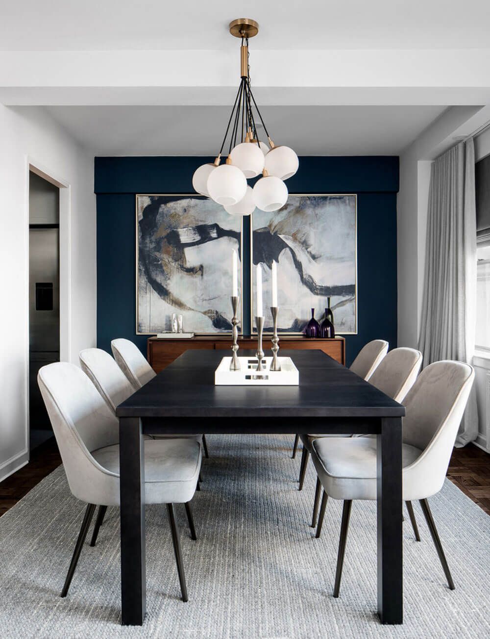 Modern Dining Room Wall Decor Pictures - Perfect Photo Source